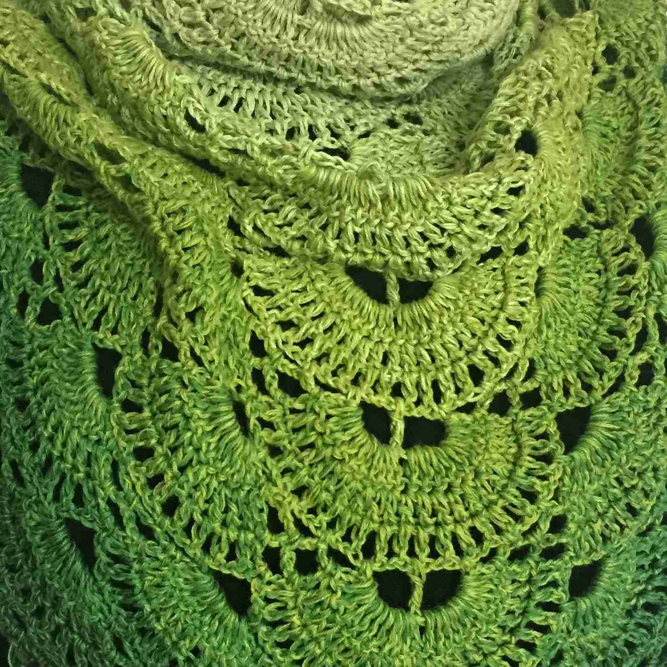 Háčkované šátky