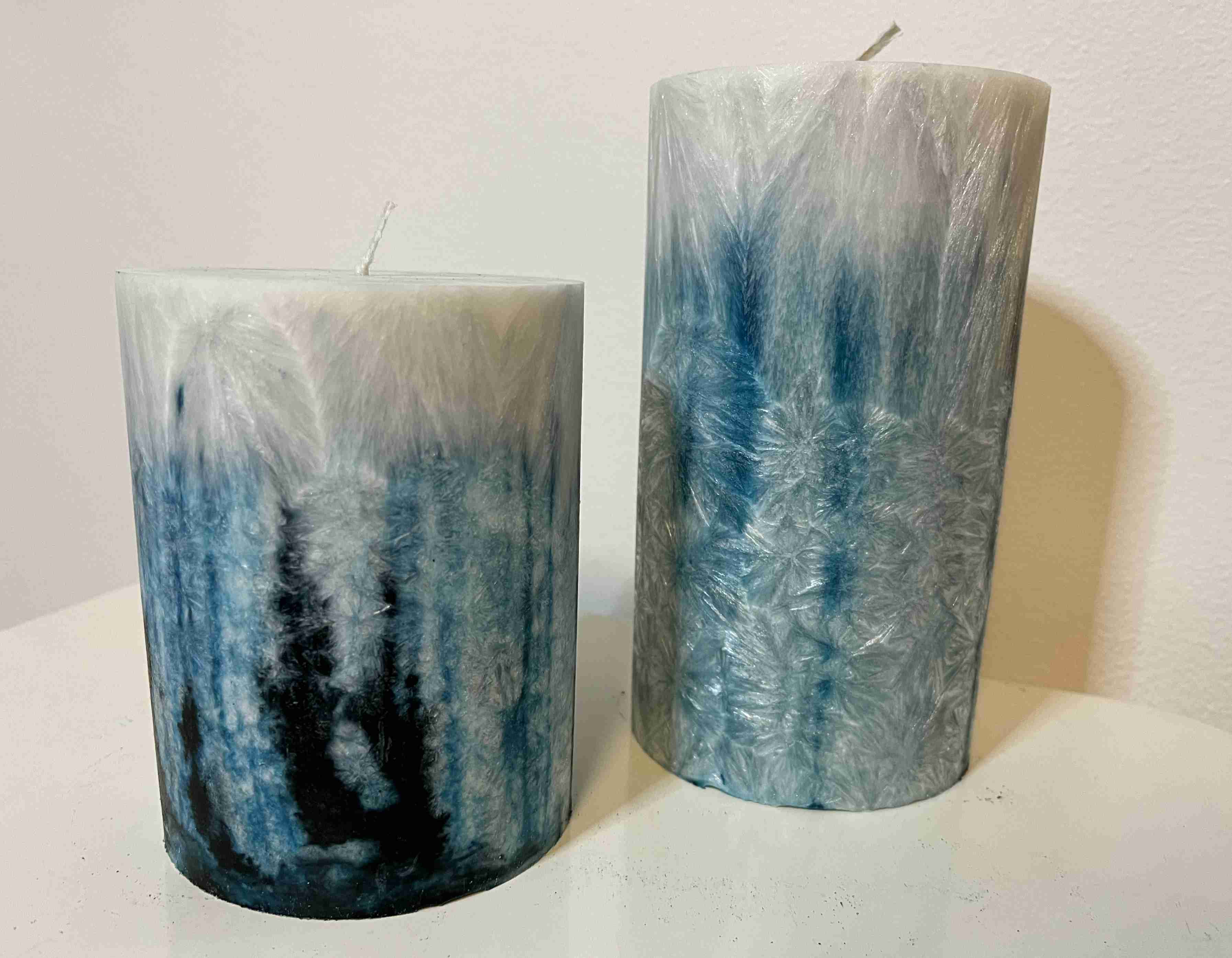 Svíčka 94x180 bílá petrolejová