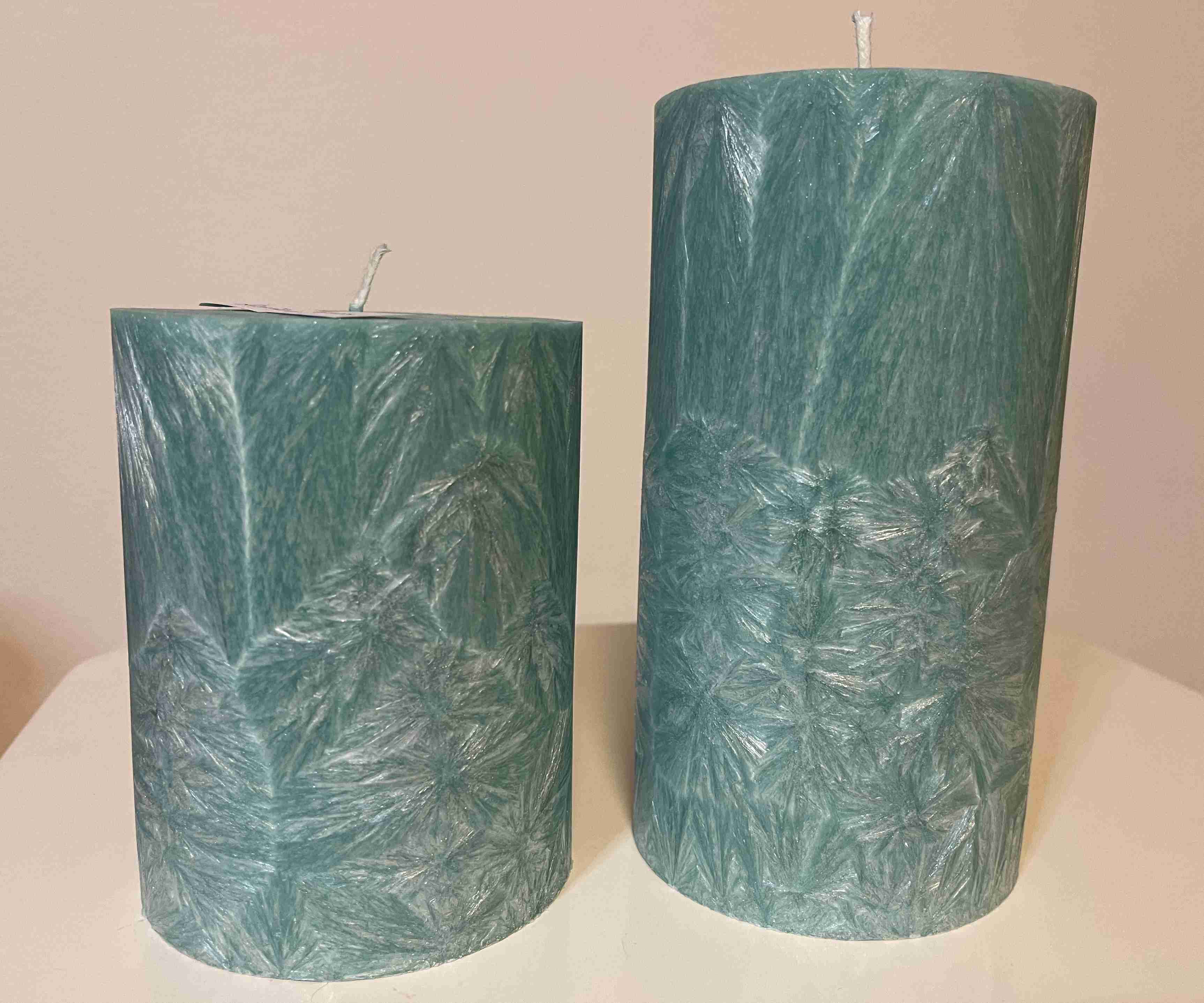 Svíčka 94x130 mintová