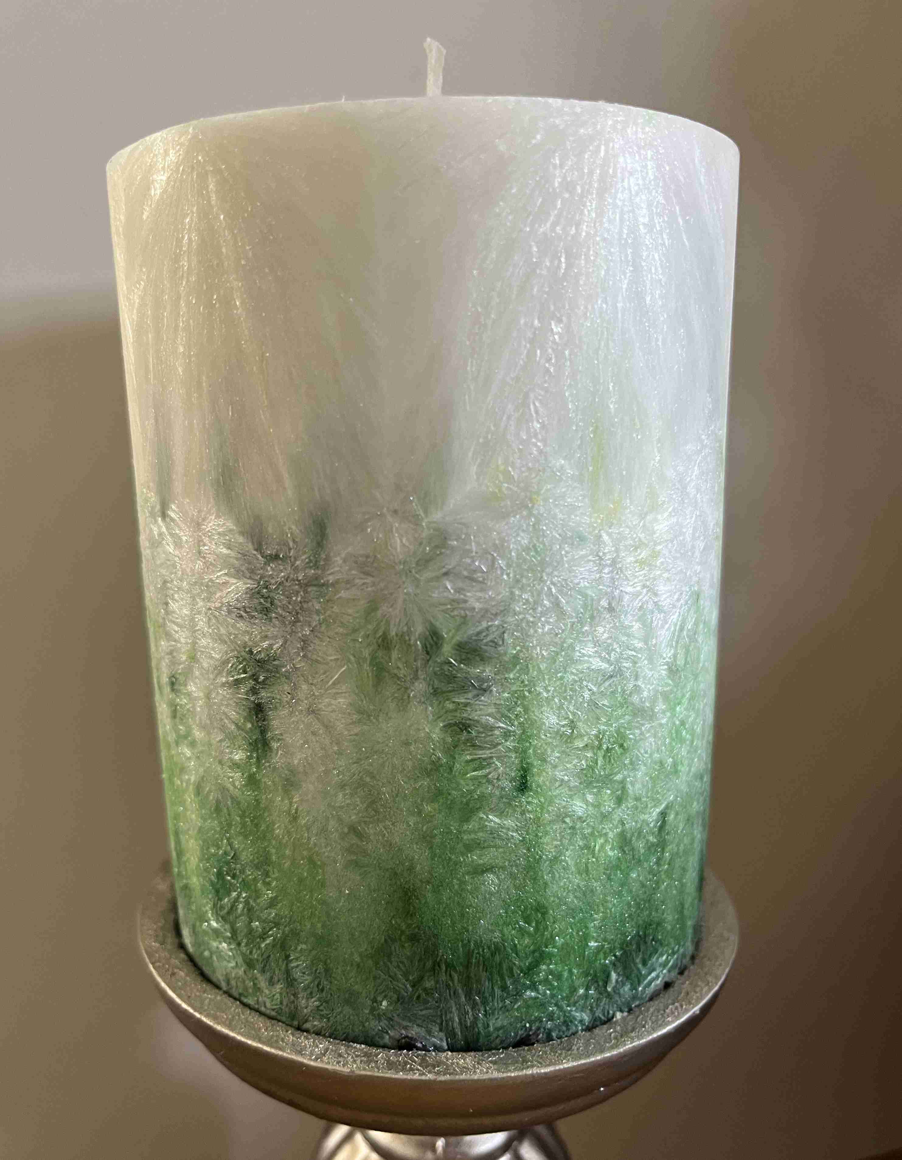 svíčka 94x130 zelená