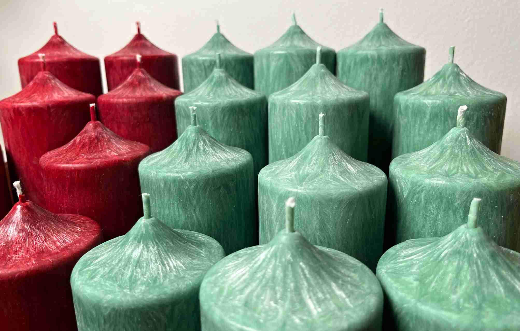 adventní sestava červená