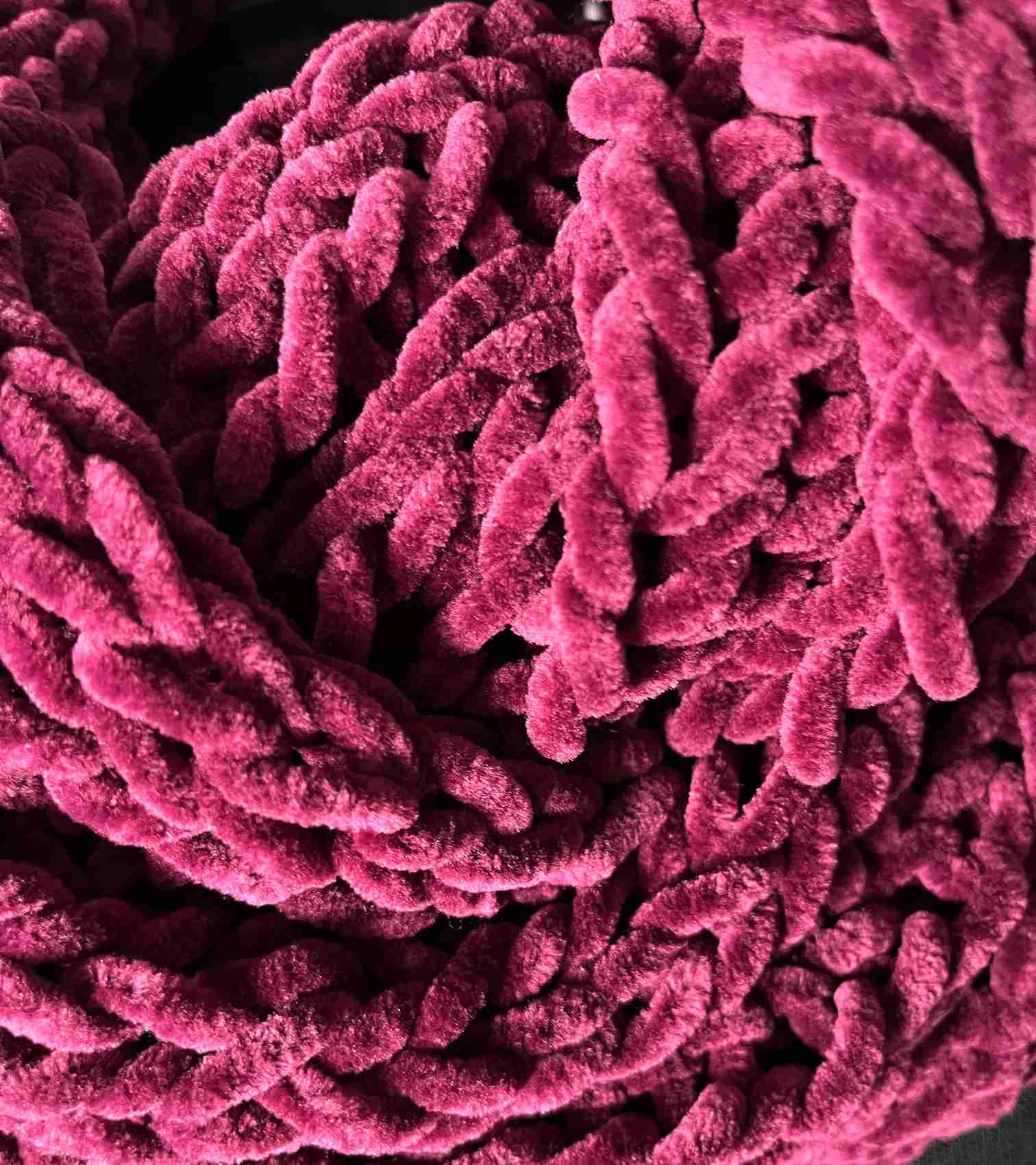 Nákrčník pletený bordo vínový