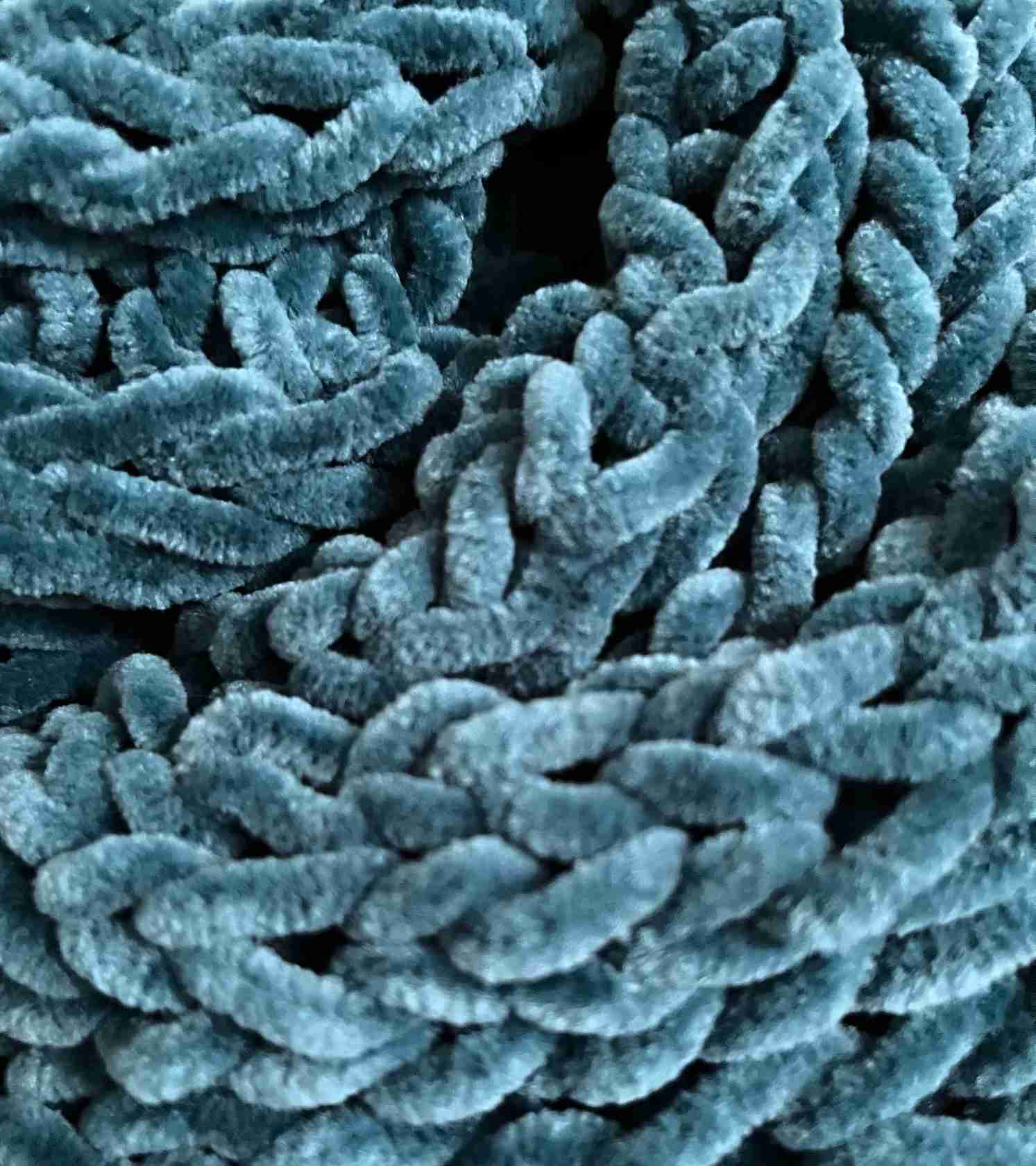 Nákrčník pletený petrolejový