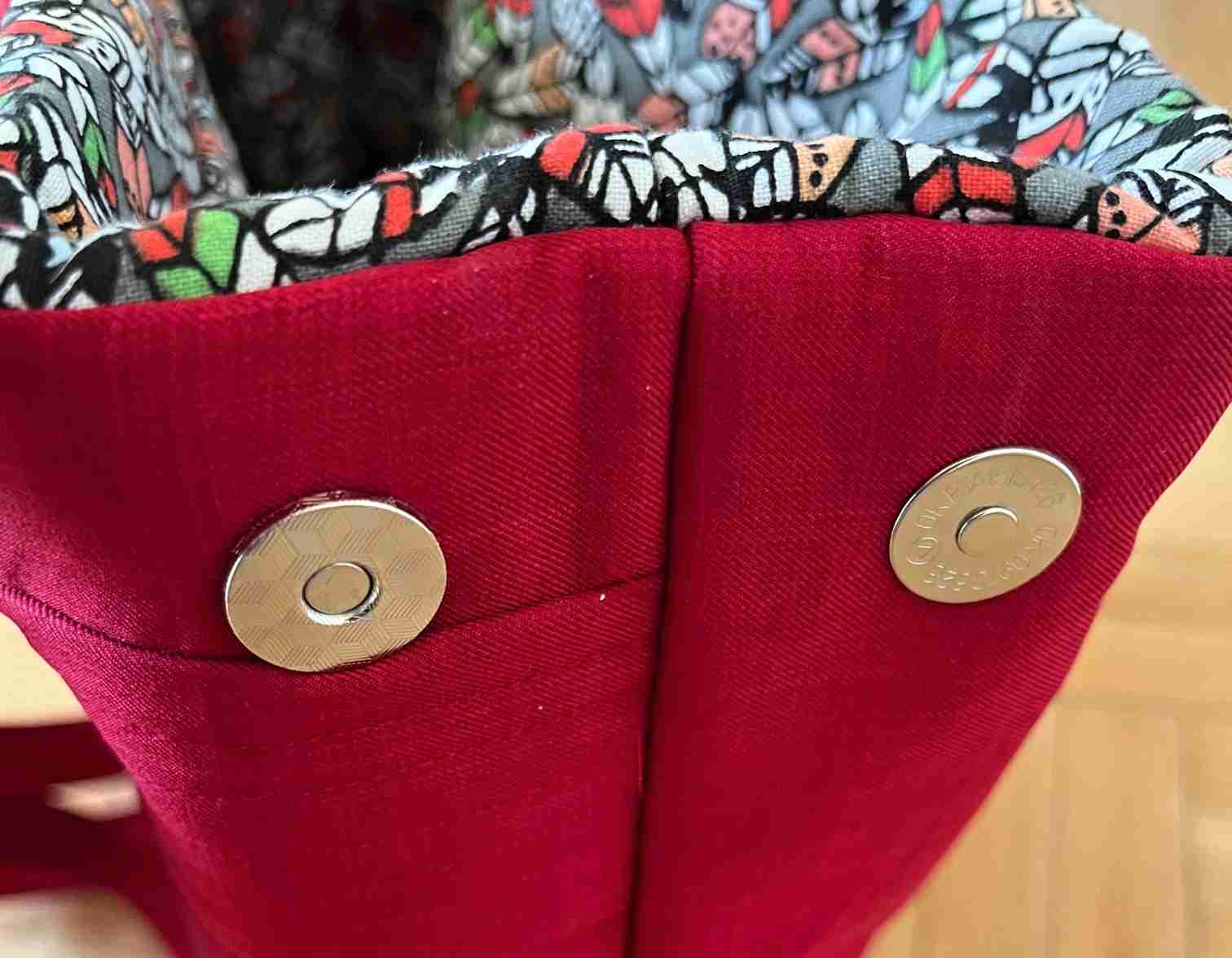 Batoh Bellini tmavá červená