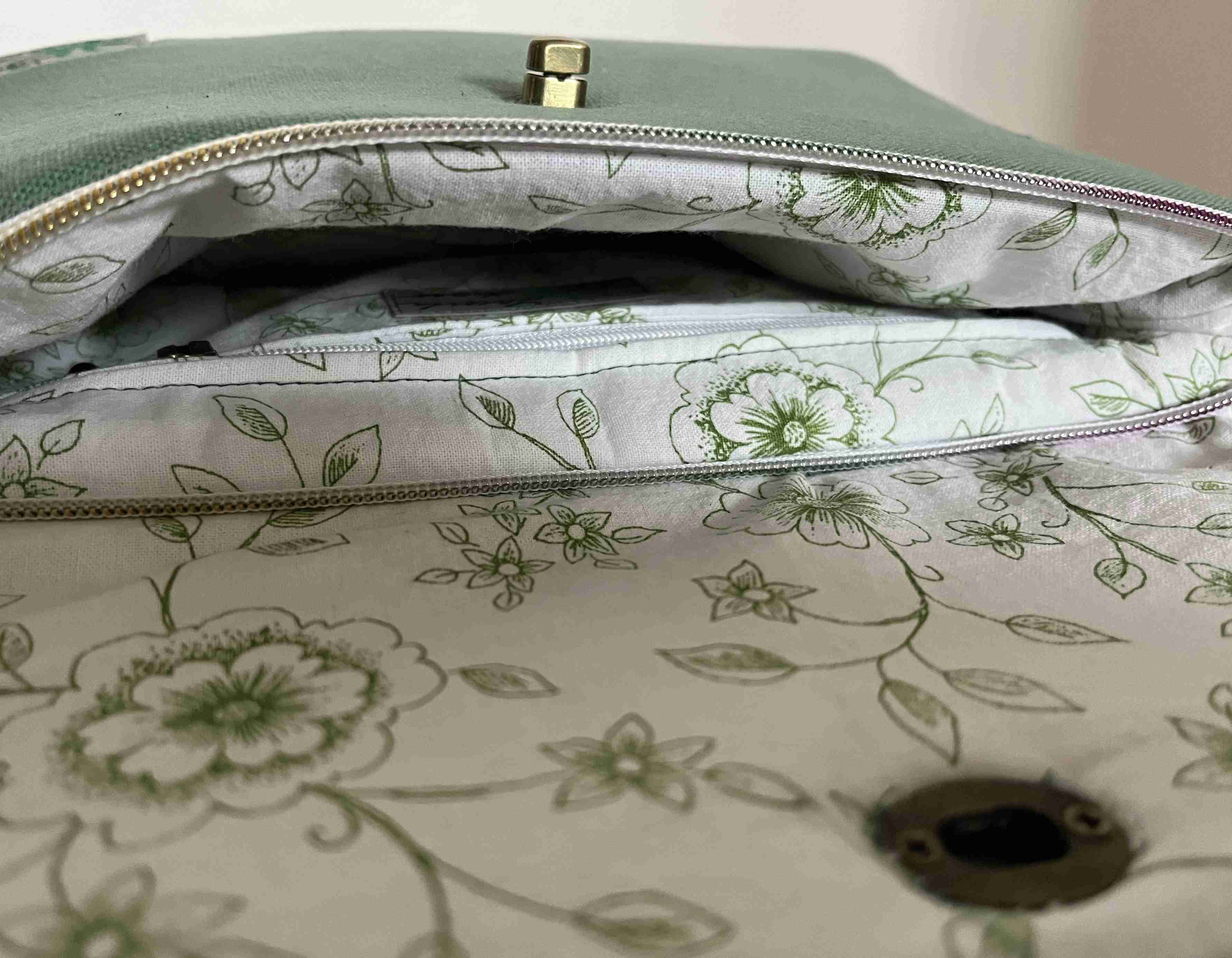 Margielka  malá kabelka světle zelená