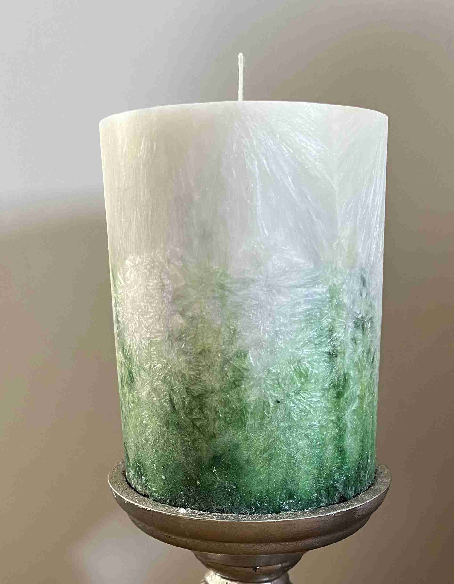 svíčka 94x130 zelená