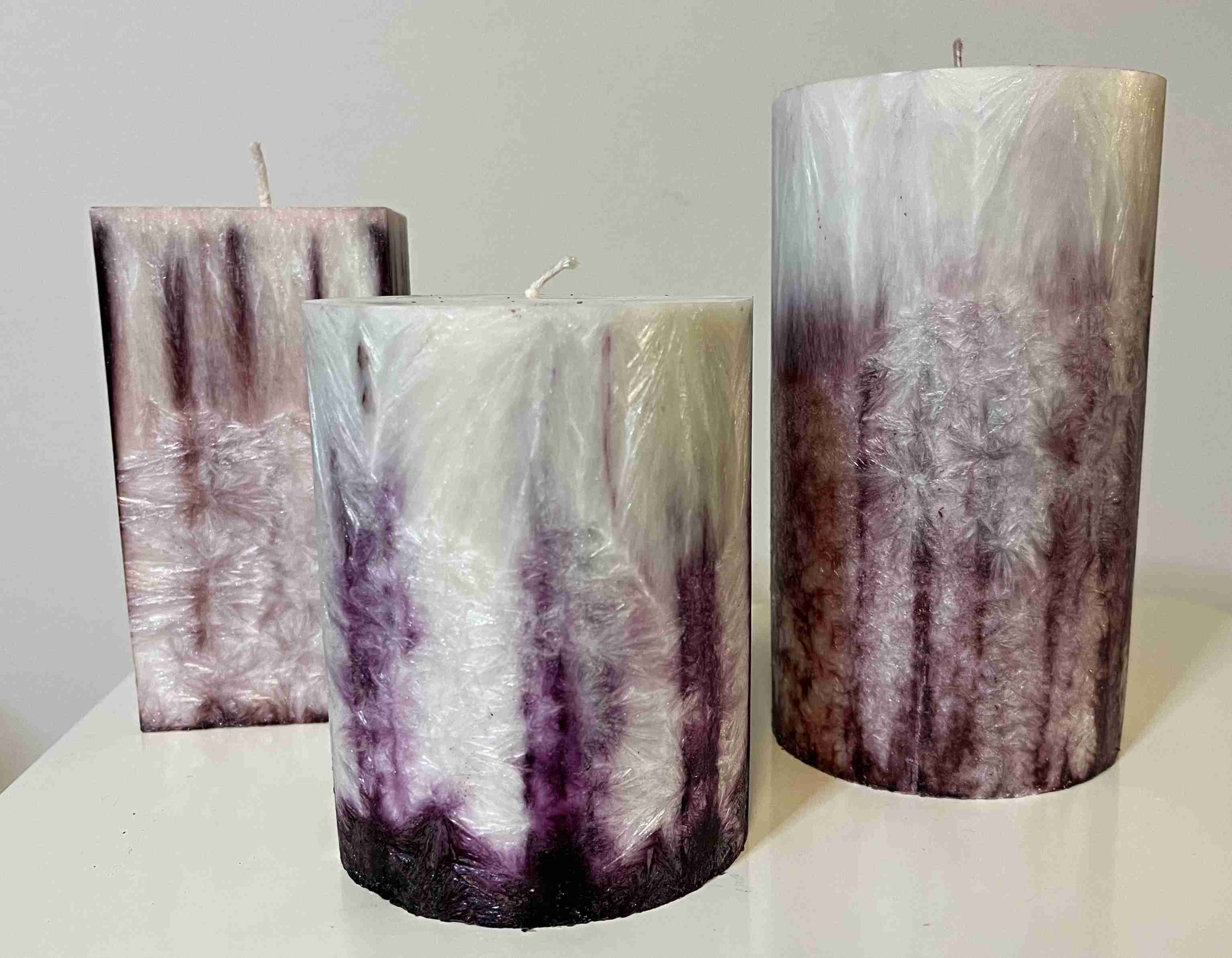 Svíčka 94x180 purpurová