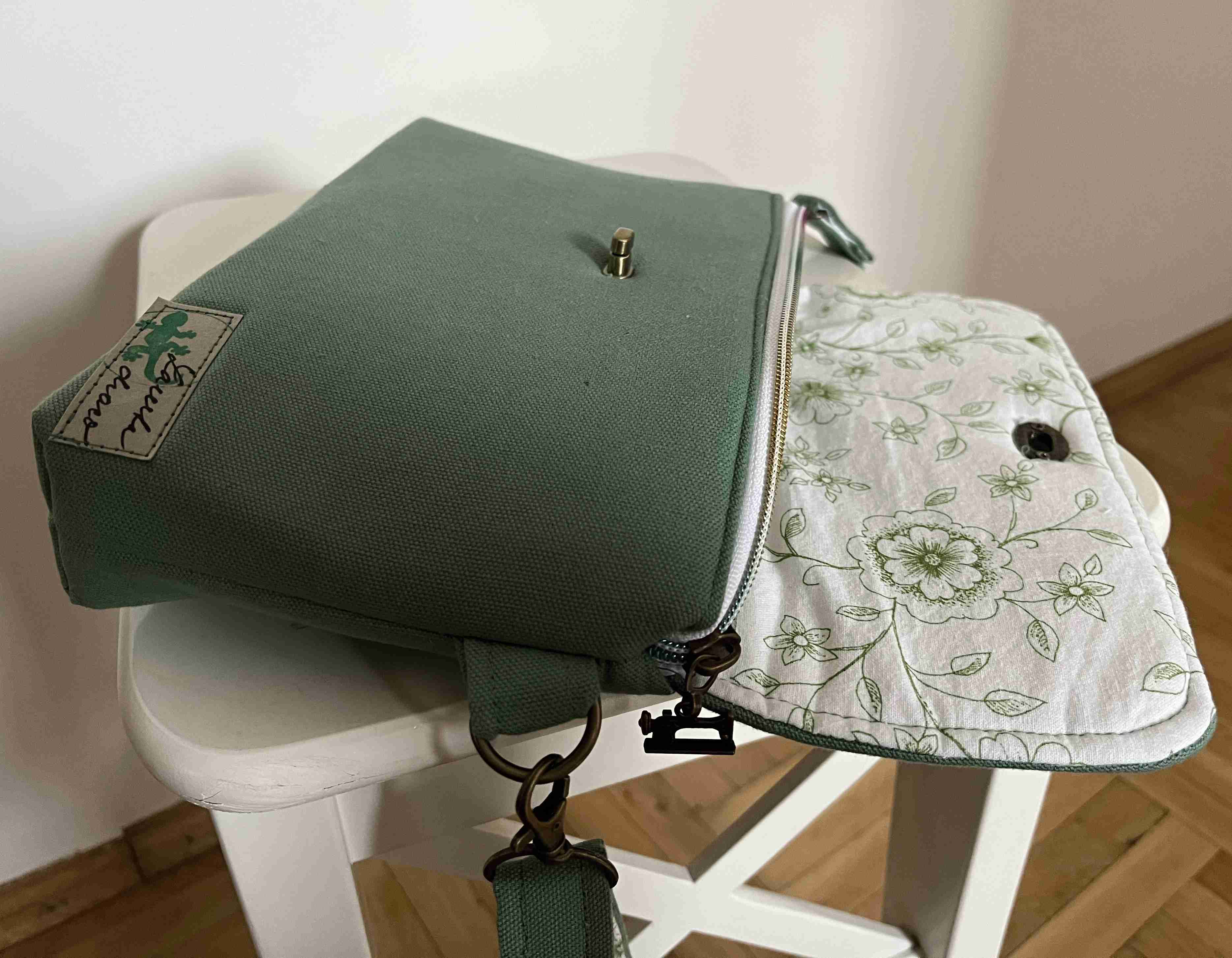 Margielka  malá kabelka světle zelená