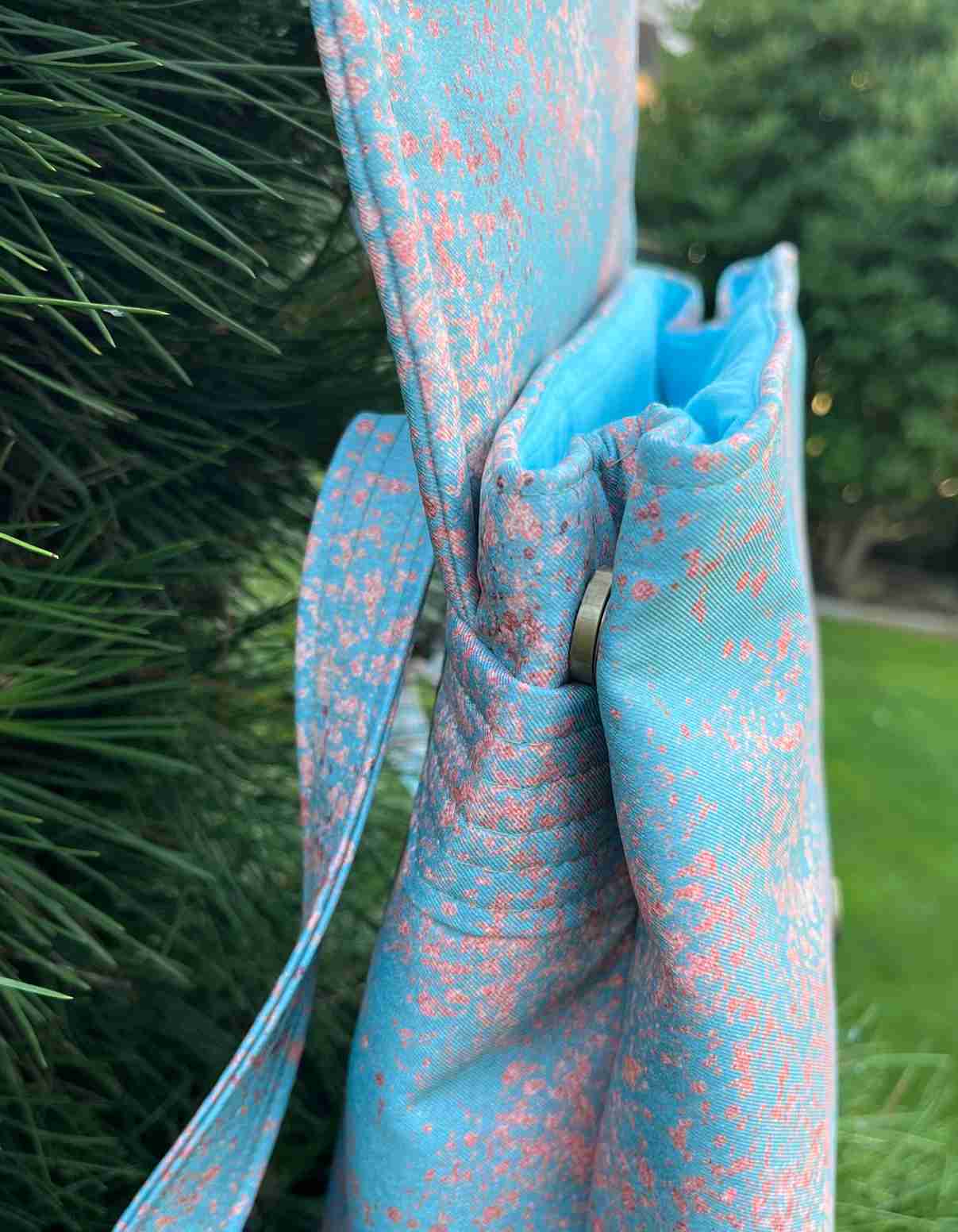 Batůžek Bellini mátová s patinou