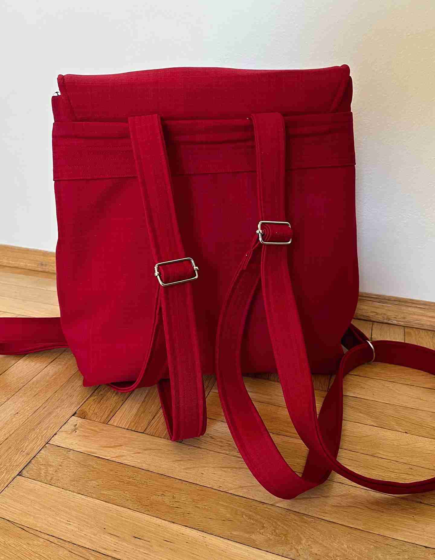 Batoh Bellini tmavá červená