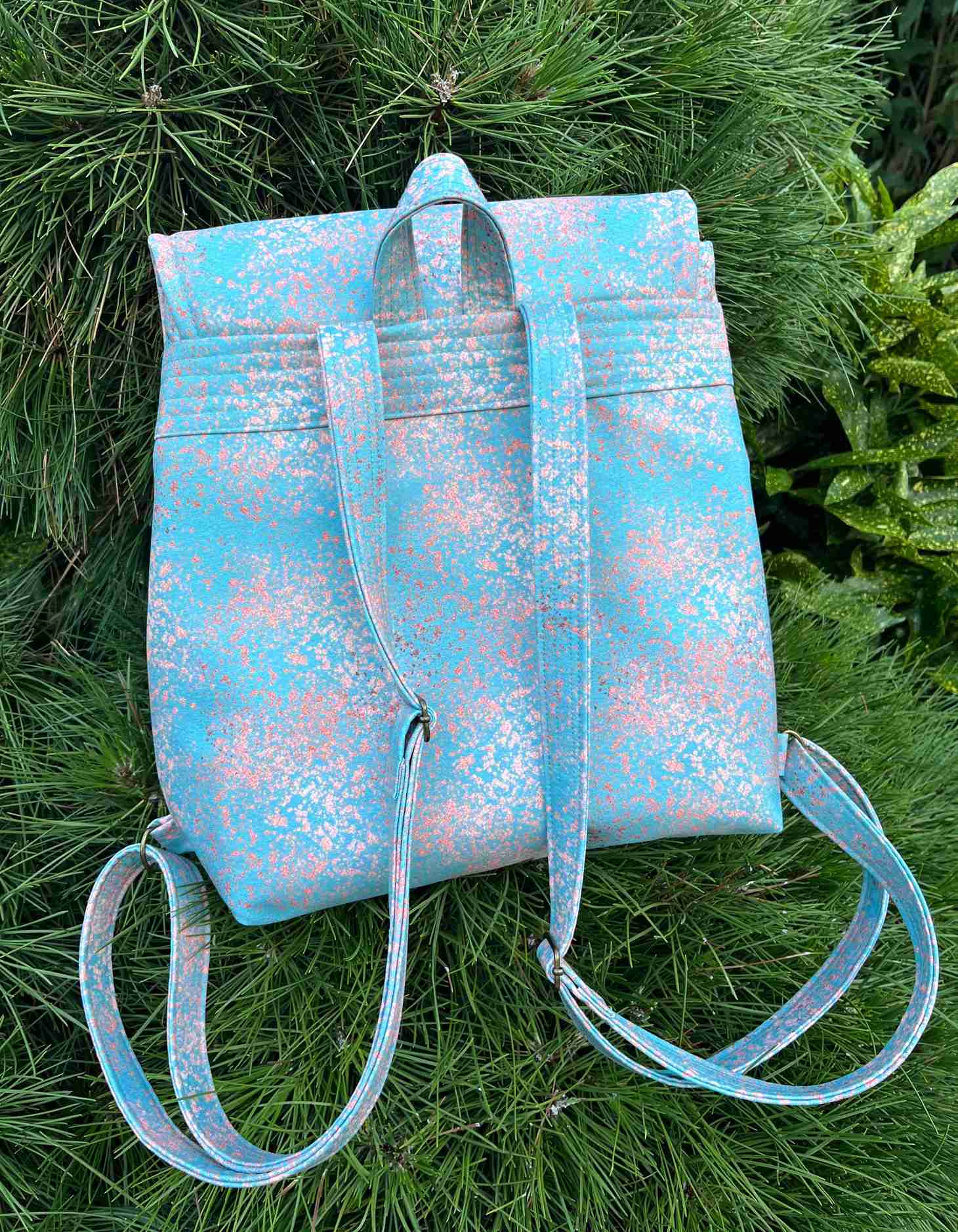 Batůžek Bellini mátová s patinou