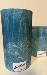 Svíčka válec 94x180mm petrolejová