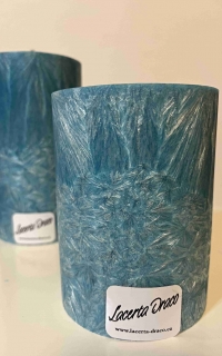 Svíčka 94x130 petrolejová