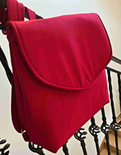 Batoh Bellini tmavá červená