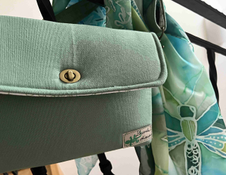 Margielka  malá kabelka světle zelená