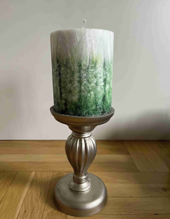 svíčka 94x130 zelená