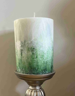 svíčka 94x130 zelená