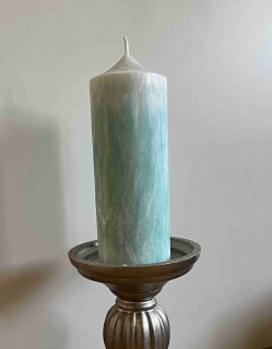 Svvíčka 60x160 světle modrá