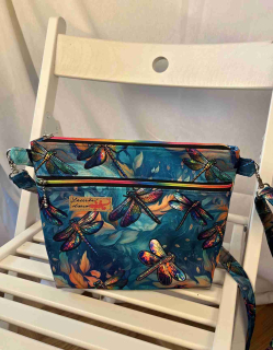 Malá kabelka crossbody "Maličká" vážky
